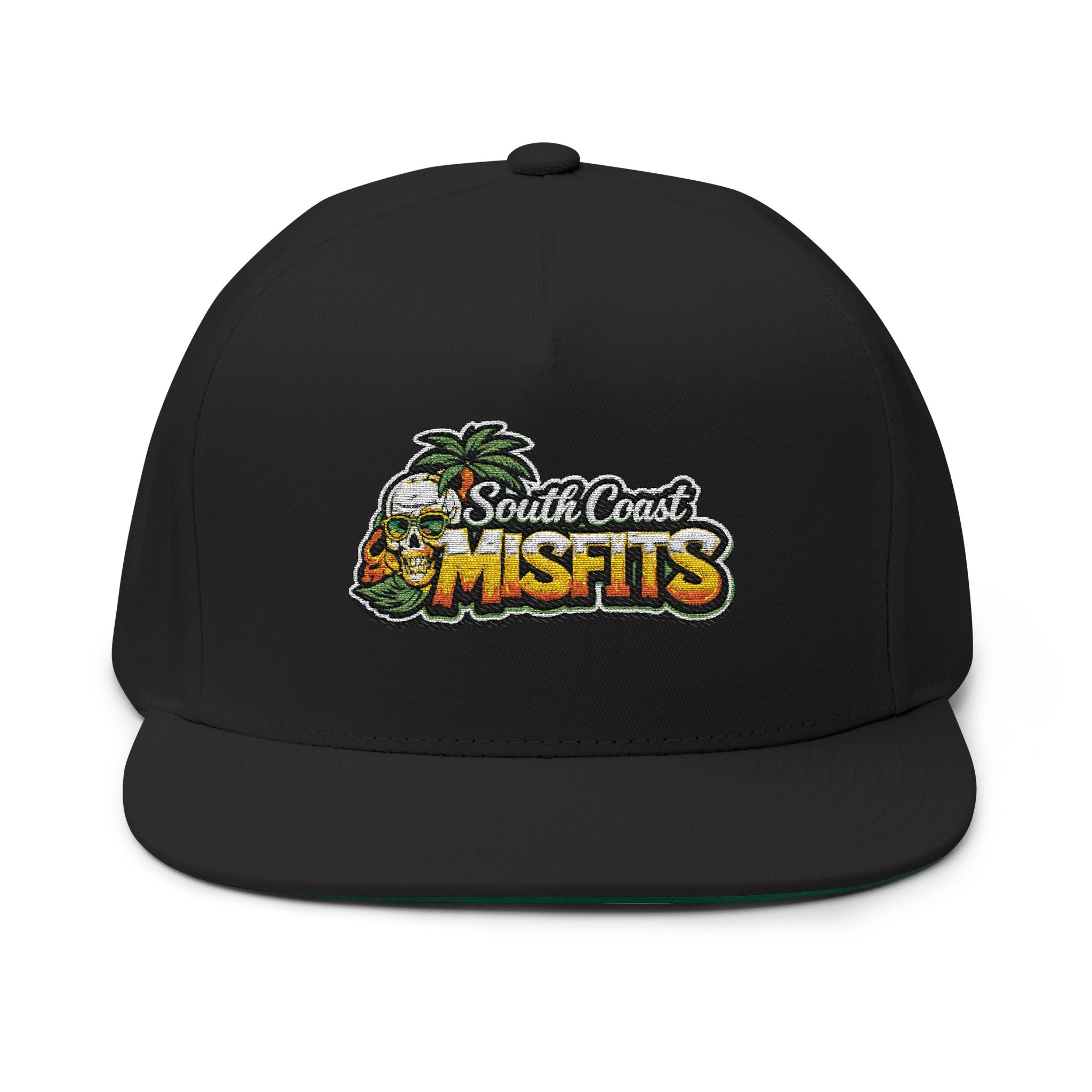 Flat Bill Cap (Embroidery)