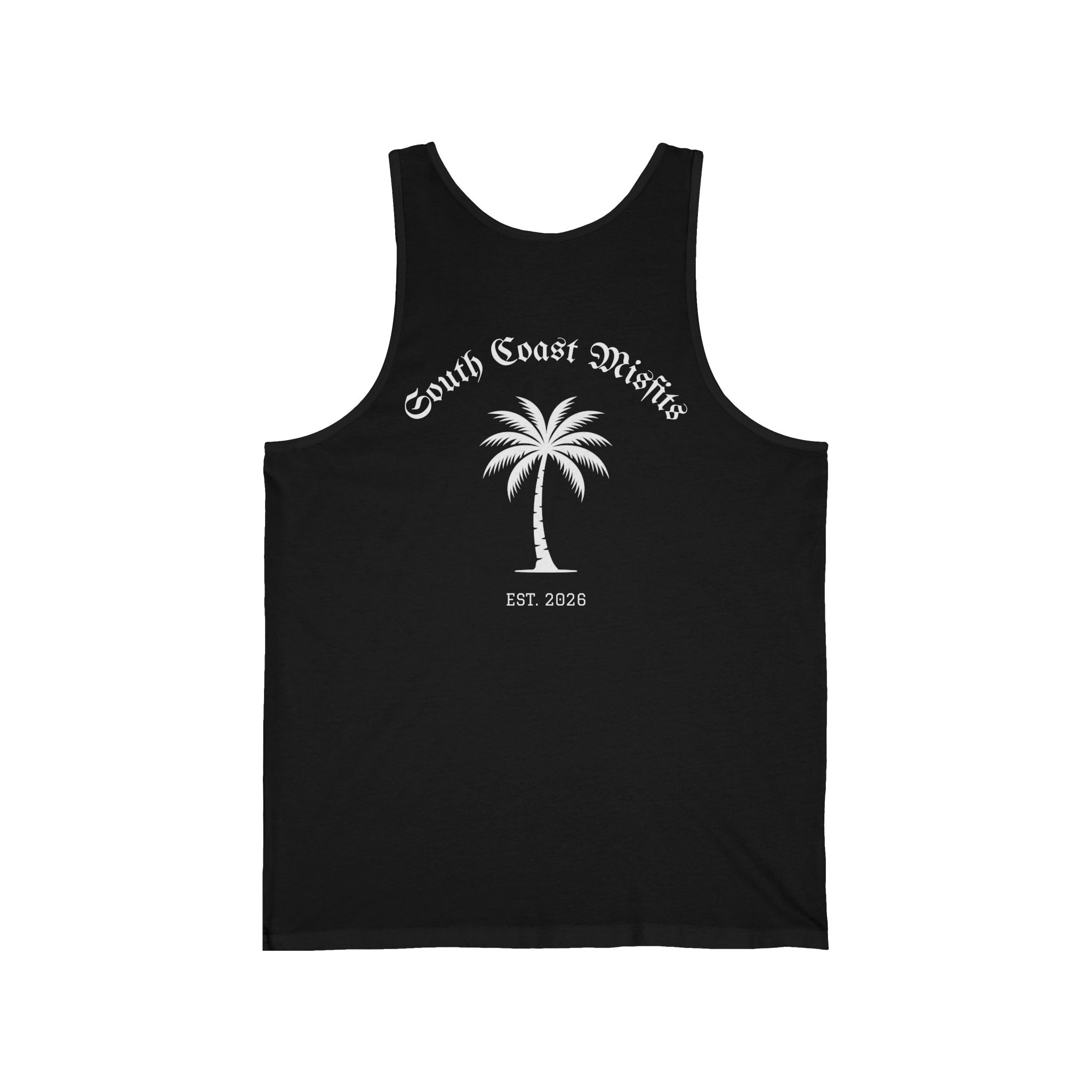 Palm Tree Tank Top – Minimal Tropical Summer Beach Vest