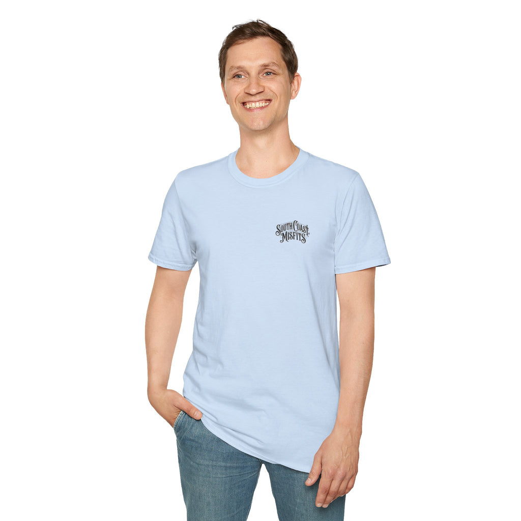Don't Waste Time Vintage Alarm Clock Graphic T-Shirt — Motivational Retro Tee