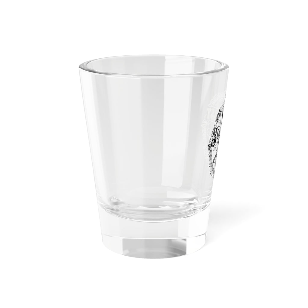 South Coast Misfits 1.5oz Shot Glass — Vintage Nautical Logo Barware