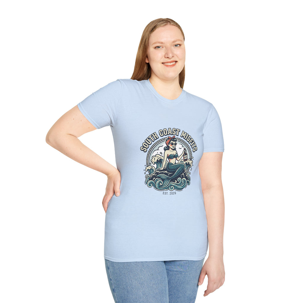 South Coast Misfits Mermaid Graphic T-Shirt