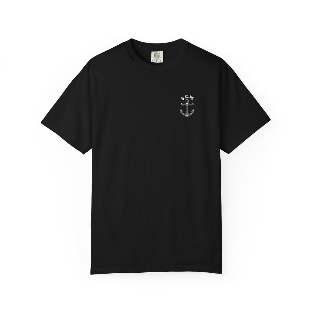 Pirate Ship T-Shirt — "Be an Outlaw" Nautical Graphic Tee
