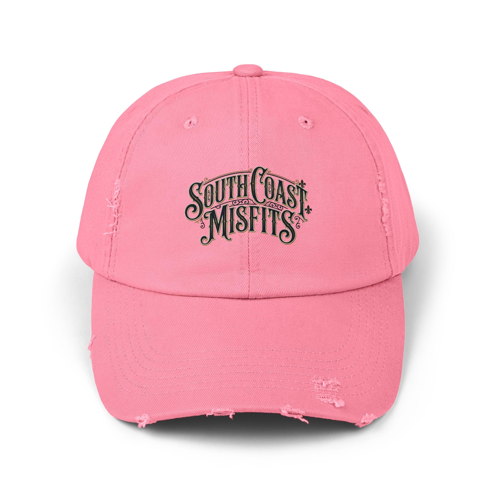 Distressed 'South Coast Misfits' Baseball Cap