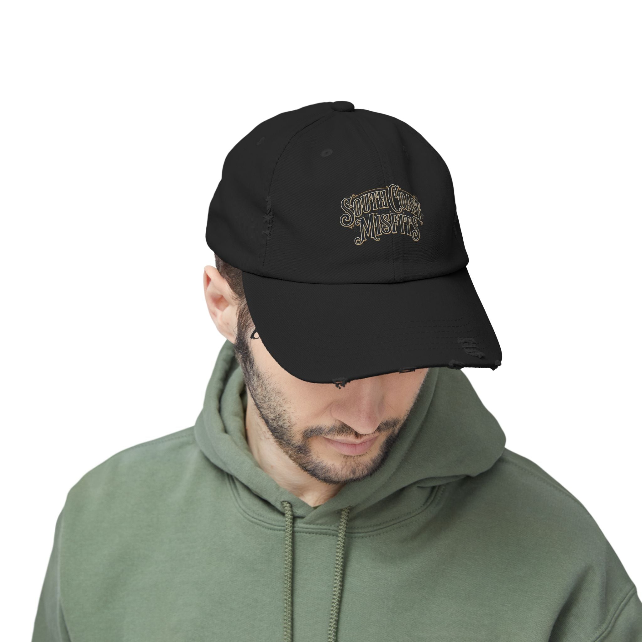 Distressed 'South Coast Misfits' Baseball Cap