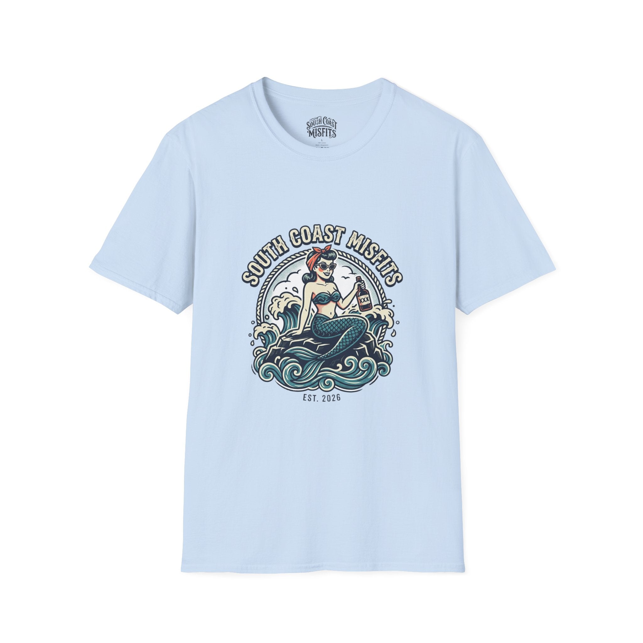 South Coast Misfits Mermaid Graphic T-Shirt