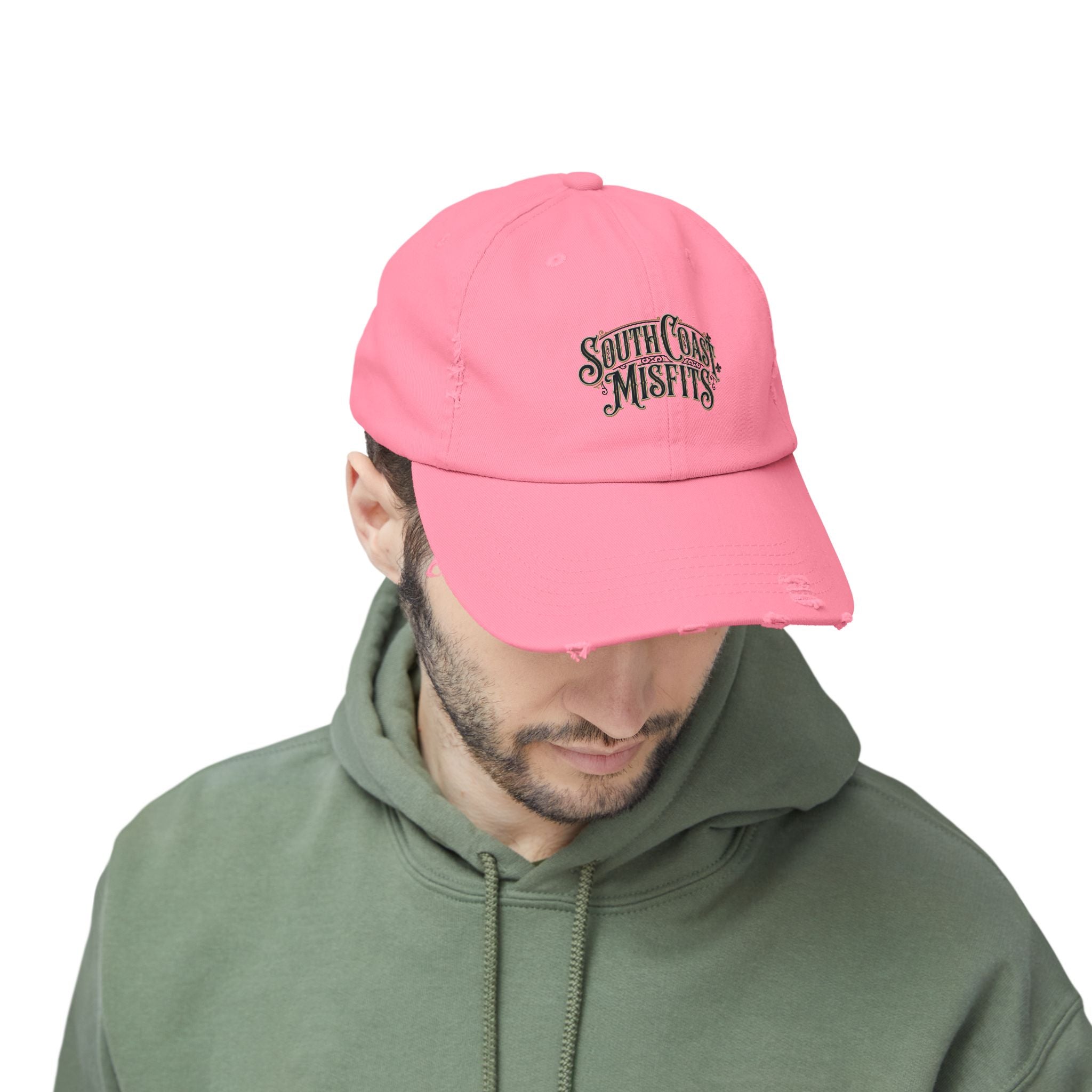 Distressed 'South Coast Misfits' Baseball Cap