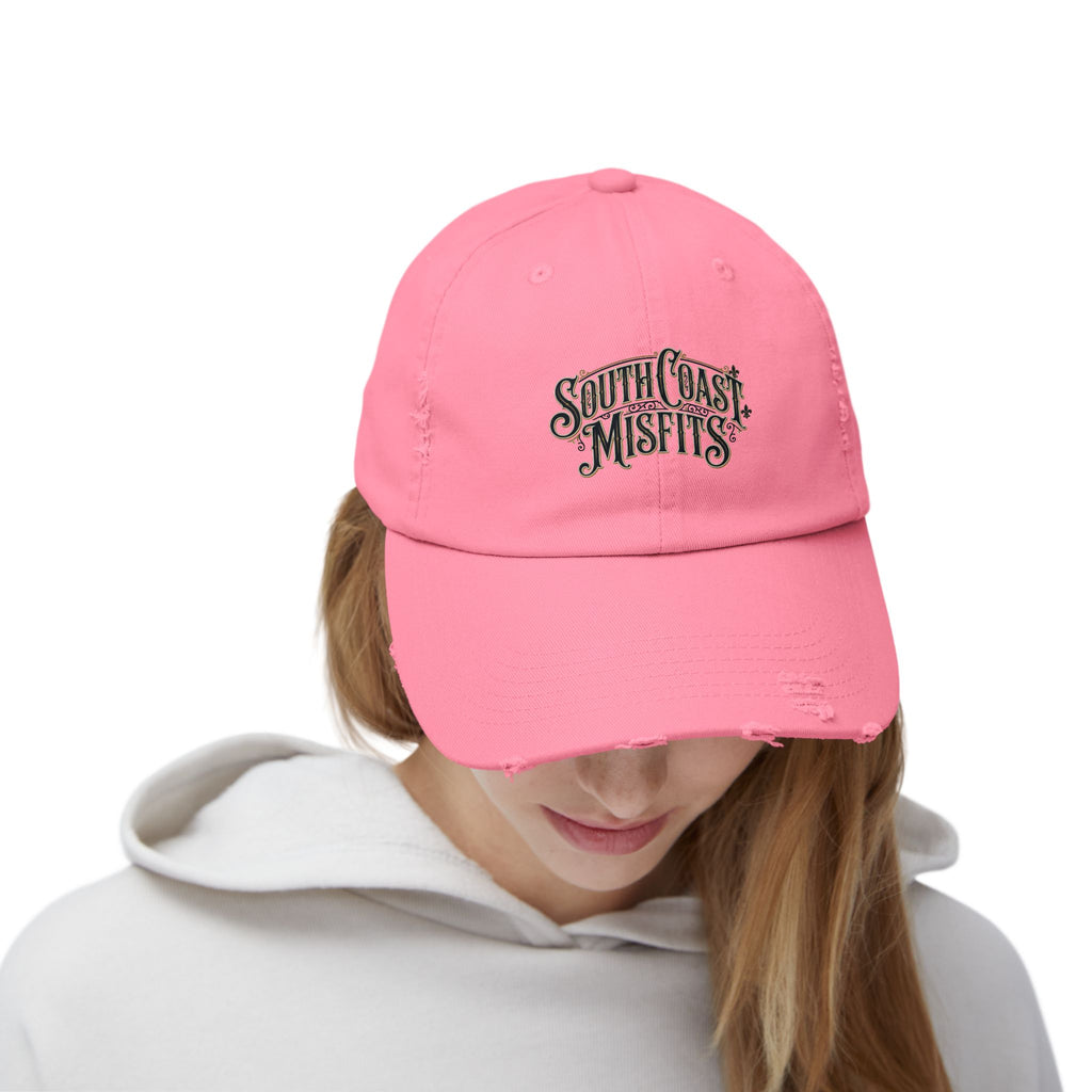 Distressed 'South Coast Misfits' Baseball Cap